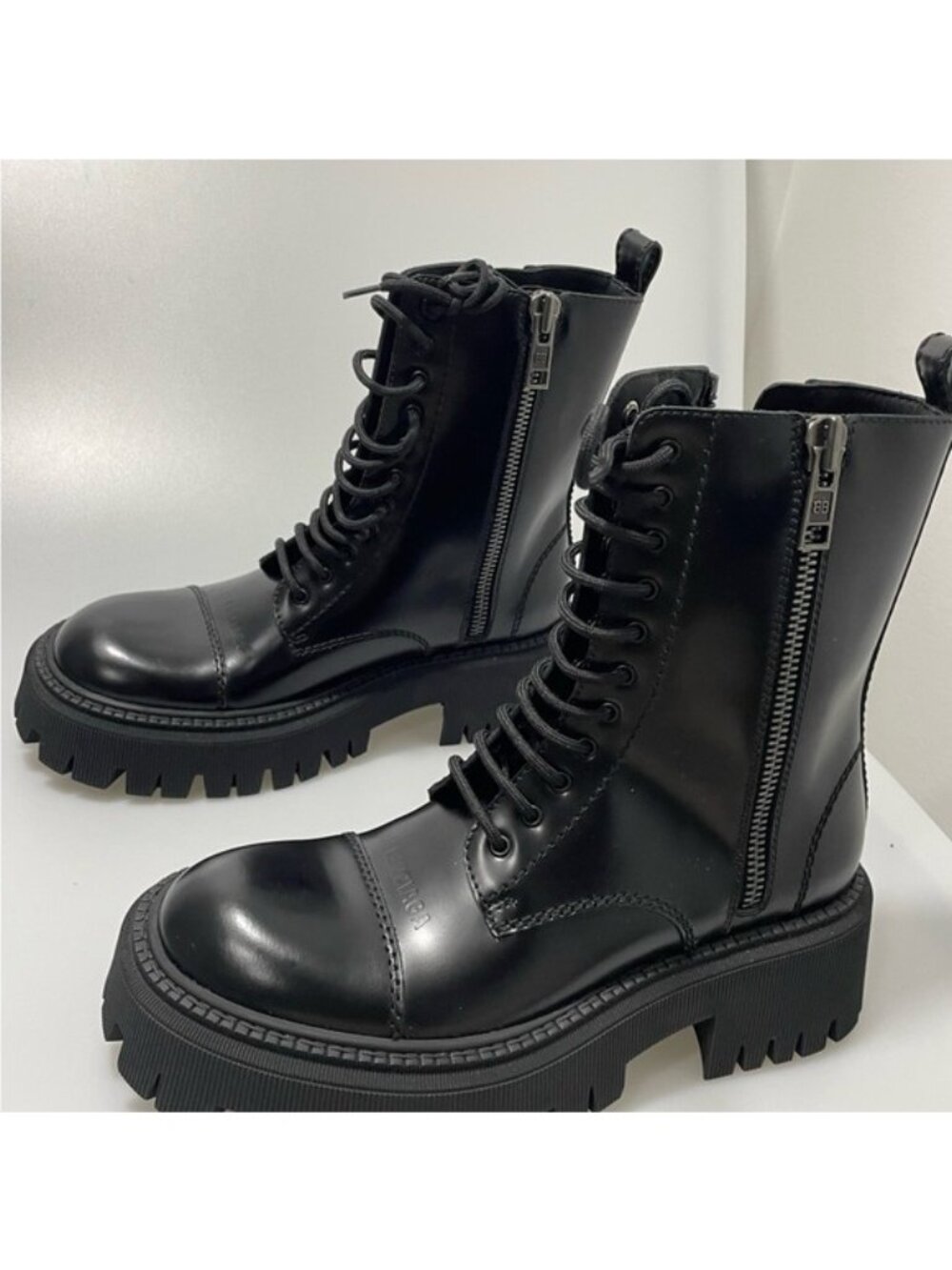 Balenciaga Tractor Bootie L20 Black Women’s EU 38/US 8 - Picture 5 of 11